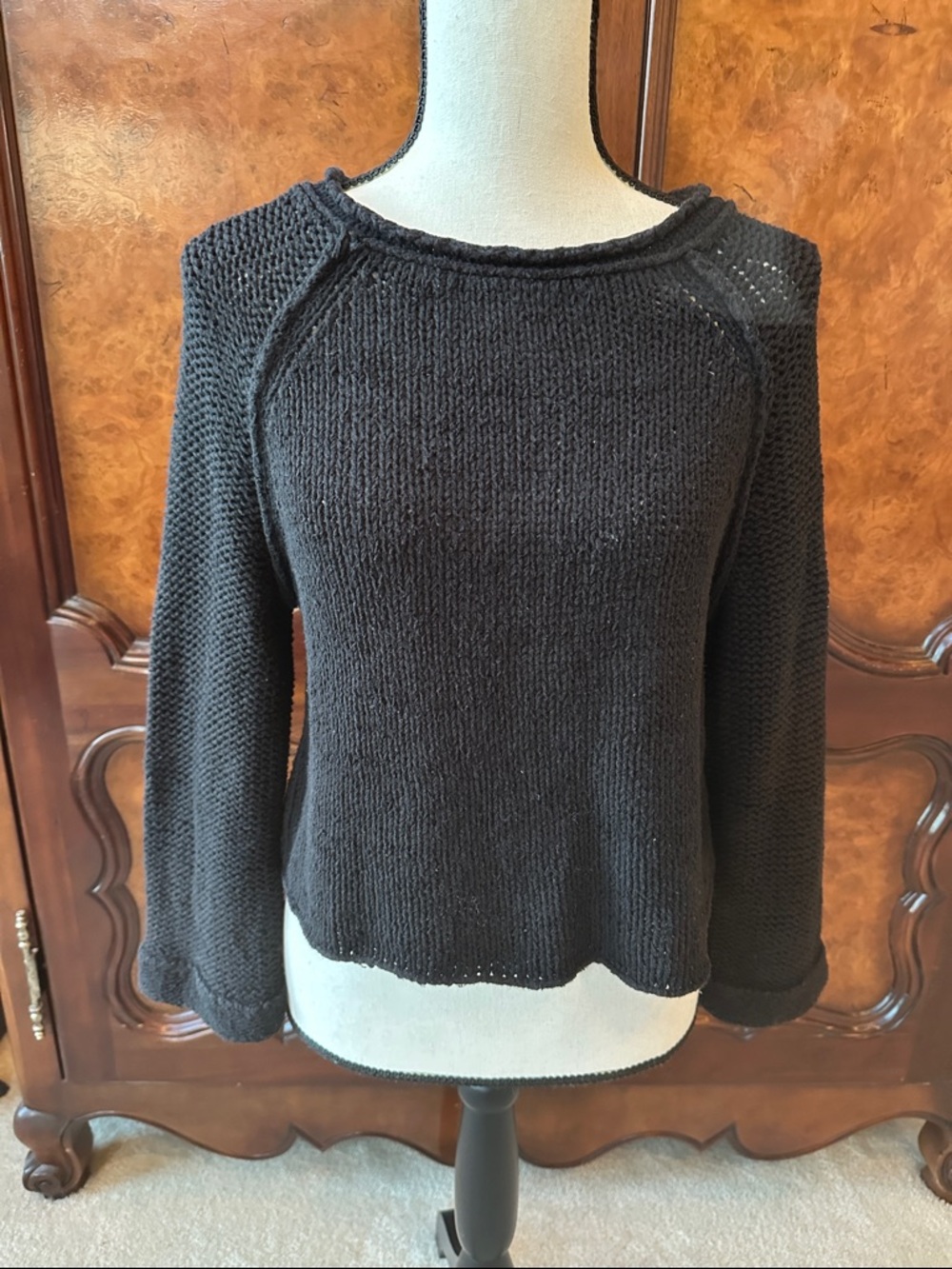 Free People Open Back Knit Sweater - Picture 5 of 14